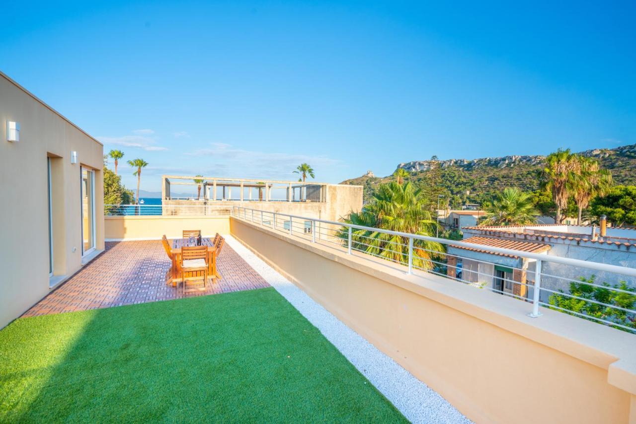 Terrazza Sella Del Diavolo - Vista Mare - Wifi Ac Apartment Cagliari Exterior photo